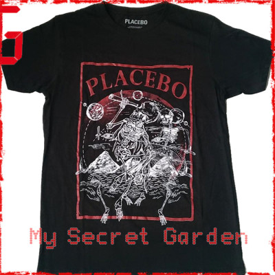 Placebo - Astro Skeletons Official Fitted Jersey T Shirt ( Men M ) ***READY TO SHIP from Hong Kong***